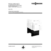 Viessmann Vitola-Biferral-E Series 13516 Boiler manual cover