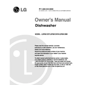 LG LDF8812ST LDF8812ST.ASTEEUS Dishwasher manual cover