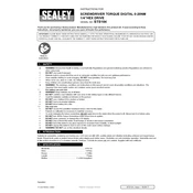 Sealey STS104 Screwdriver manual cover