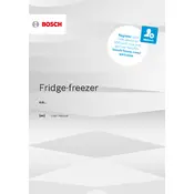 Bosch Series 6 KIS87AFE0G Refrigerator manual cover