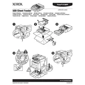 Xerox Phaser 6115MFP 500-Sheet Feeder Printer manual cover