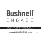 Bushnell REN2736DW Scope manual cover