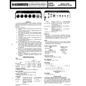 Shure M68p Microphone manual cover