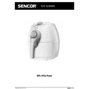 Sencor SFR 3220WH Fryer manual cover