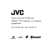 JVC SP-AD80-B manual cover