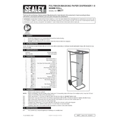 Sealey MK77 Dispenser manual cover