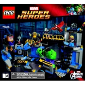 LEGO Super Heroes 76018-2 Construction Set manual cover