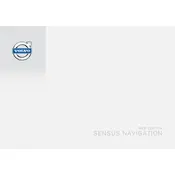 Volvo S60 Sensus Navigation 2014 manual cover