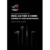 ASUS ROG Cetra II Core Headphones manual cover