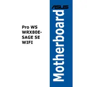 ASUS Pro WS WRX80E-SAGE SE WIFI Motherboard manual cover