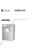 Hoover VHDS 610-16S manual cover