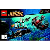 LEGO Super Heroes 76027-4 Construction Set manual cover