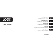 Logik LK60W15B manual cover