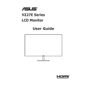 ASUS VZ27EHE Monitor manual cover