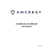 Amcrest AF-2MBC-6B Security Camera manual cover