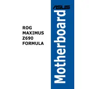 ASUS ROG MAXIMUS Z690 FORMULA Motherboard manual cover