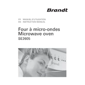 Brandt MWT261XD Microwave Oven manual cover