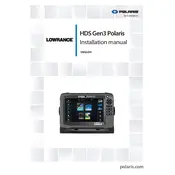 Lowrance HDS Gen3 Polaris Fish Finder