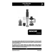 Sencor SHB 5001BK Blender manual cover