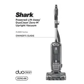 Shark Powered Lift Away ZU880 Vacuum manual cover