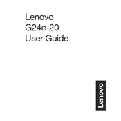 Lenovo G24E-20 66D7-GR1-WW Monitor manual cover