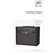 Peavey ValveKing Royal 8 Amplifier manual cover