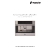 Caple CM461 Coffee Machine manual cover