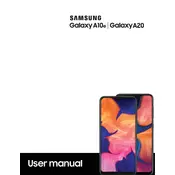 Samsung Galaxy A10e Boost Mobile SM-A102UZKABST Phone manual cover