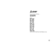 Mitsubishi HA-LP Servo Motor manual cover