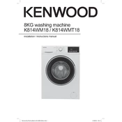 Kenwood K814WM18 manual cover