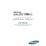 Samsung Galaxy Tab S 10.5 T-Mobile SM-T807TTSATMB Tablet manual cover