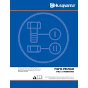 Husqvarna PZ54 966614003 Lawn Mower manual cover