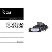 Icom IC-2730A Transceiver manual cover