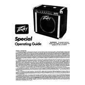 Peavey Special Amplifier manual cover