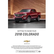 Chevrolet Colorado 2018 manual cover