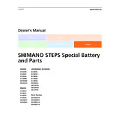 Shimano BM-E8030-A Battery manual cover