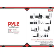 Pyle PDWM1980.5 Microphone System manual cover