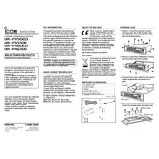 Icom UR-FR5000 Modules manual cover