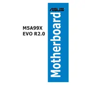 ASUS M5A99X EVO R2.0 Motherboard manual cover