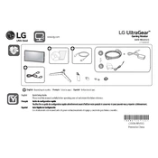 LG 27GN800 27GN800-B.AUS Monitor manual cover