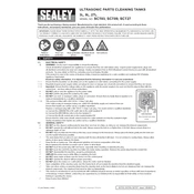 Sealey SCT03 Tank manual cover