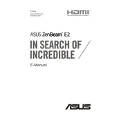 ASUS ZenBeam E2 Projector manual cover