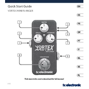 TC Electronic VORTEX MINI FLANGER manual cover