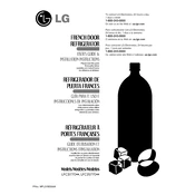 LG LFC21770ST Refrigerator manual cover