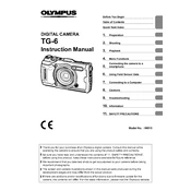 Olympus TG-6 manual cover