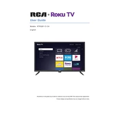 RCA ROKU TV RTR3261-C-CA TV manual cover