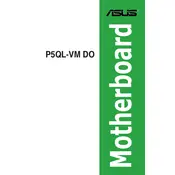 ASUS P5QL-VM DO Motherboard manual cover