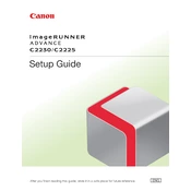 Canon imageRUNNER ADVANCE C2225 manual cover