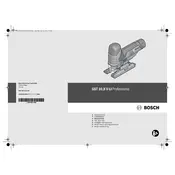 Bosch 0 601 5A1 001 Jigsaw manual cover