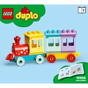 LEGO Duplo 10956-1 Construction Set manual cover